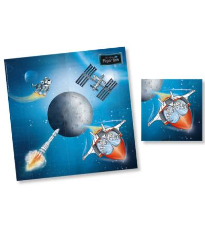 Der kleine Major Tom Party Servietten